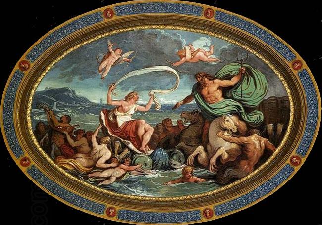 Felice Giani The Marriage of Poseidon and Amphitrite China oil painting art